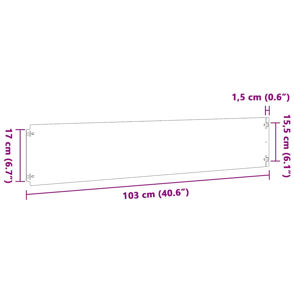Rubovi za travnjak 30 kom Maslinasto zeleni 20x103 cm