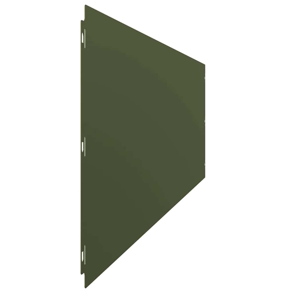Rubovi za travnjak 20 kom Maslinasto zeleni 25x103 cm