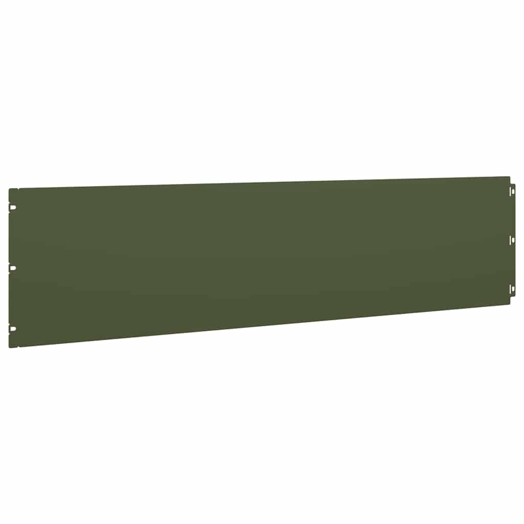 Rubovi za travnjak 20 kom Maslinasto zeleni 25x103 cm