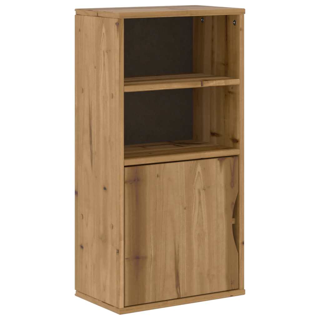 Bočni ormarić ODDA 40x24x79 cm puno drvo bor