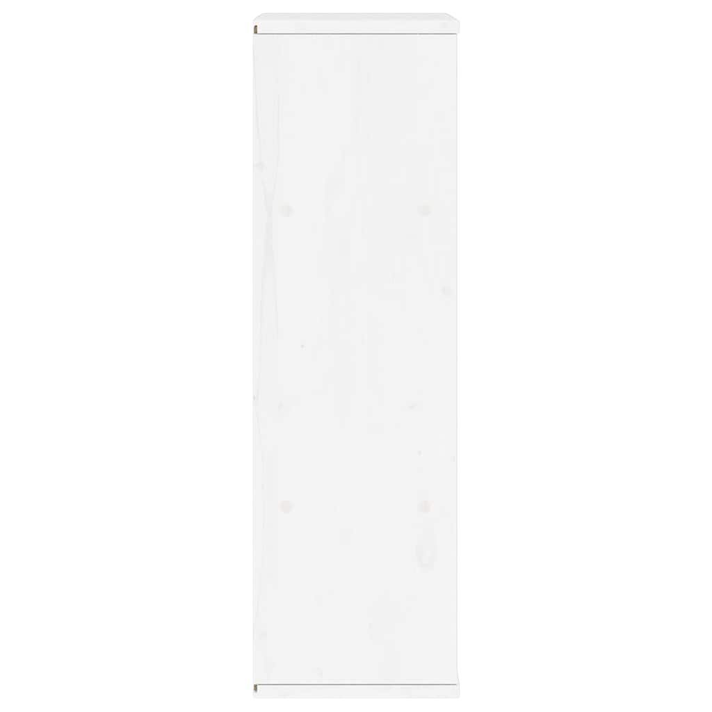Bočni ormarić ODDA bijeli 40x24x79 cm puno drvo bor