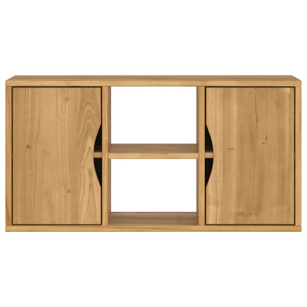 TV ormarić “ODDA” 79x24x40 cm puno drvo bor