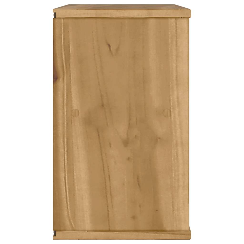 TV ormarić “ODDA” 79x24x40 cm puno drvo bor
