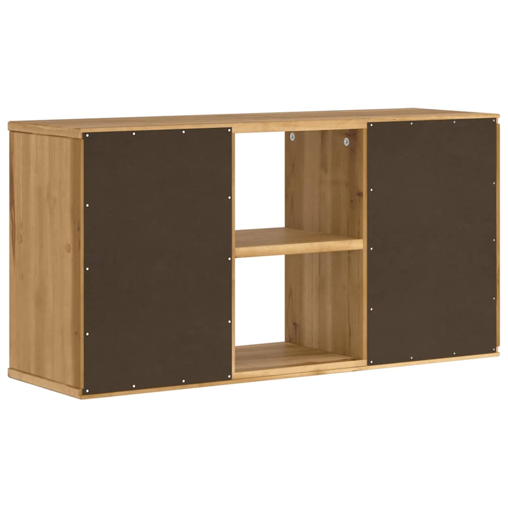 TV ormarić “ODDA” 79x24x40 cm puno drvo bor