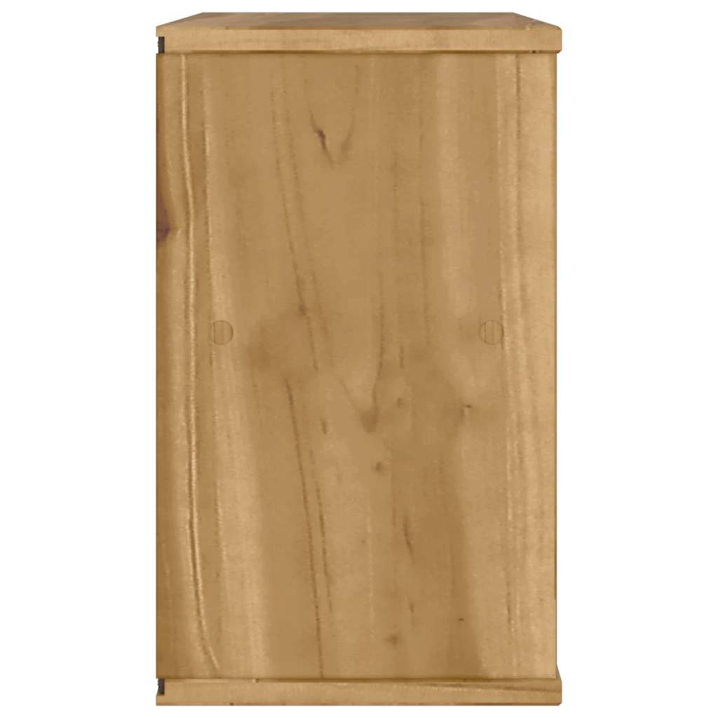 TV ormarić s ladicom ODDA 79x24x40 cm puno drvo bor
