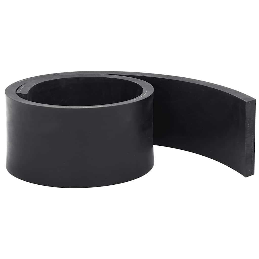 Gumeni rub za snježni plug crni 120x8x1 cm