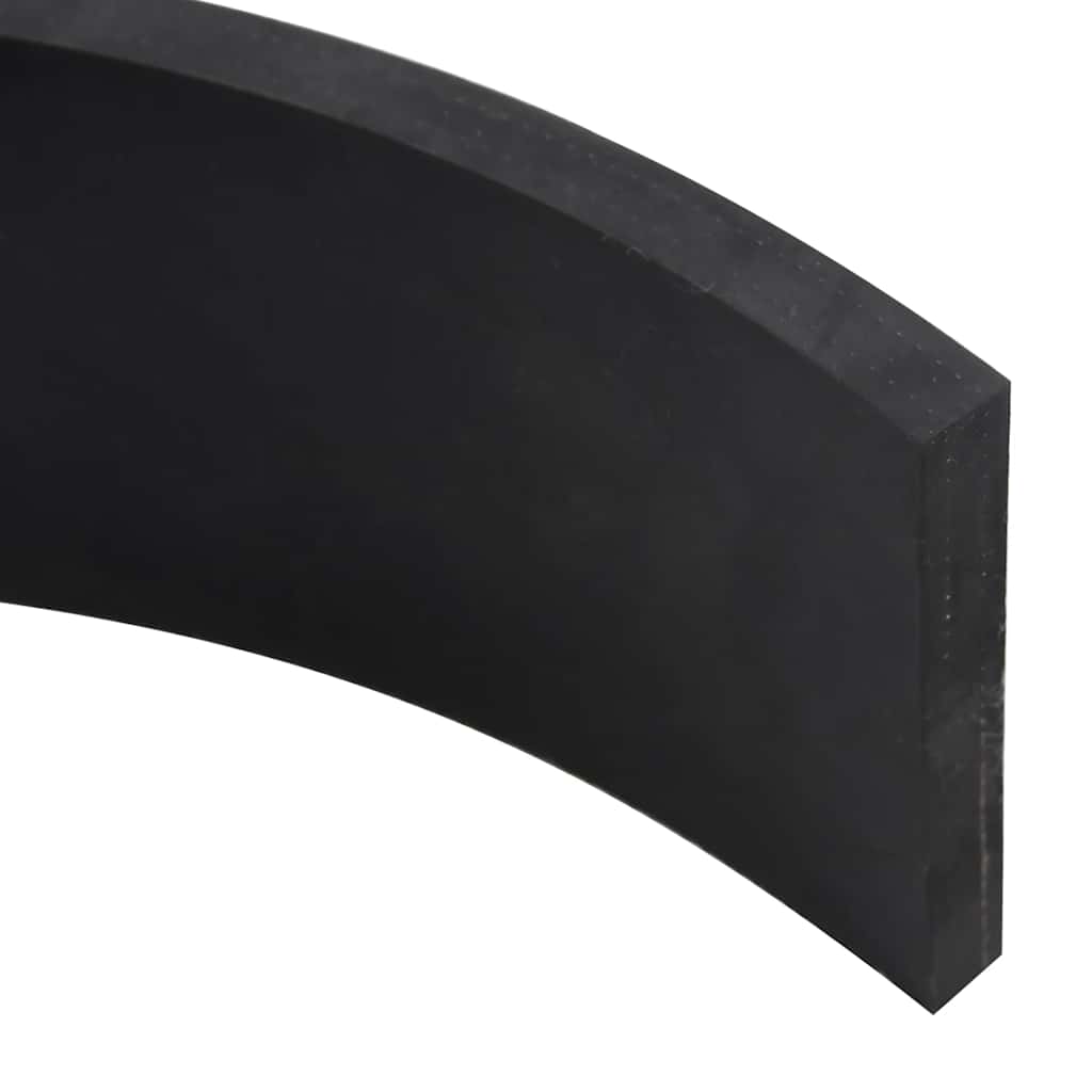 Gumeni rub za snježni plug crni 120x8x1 cm