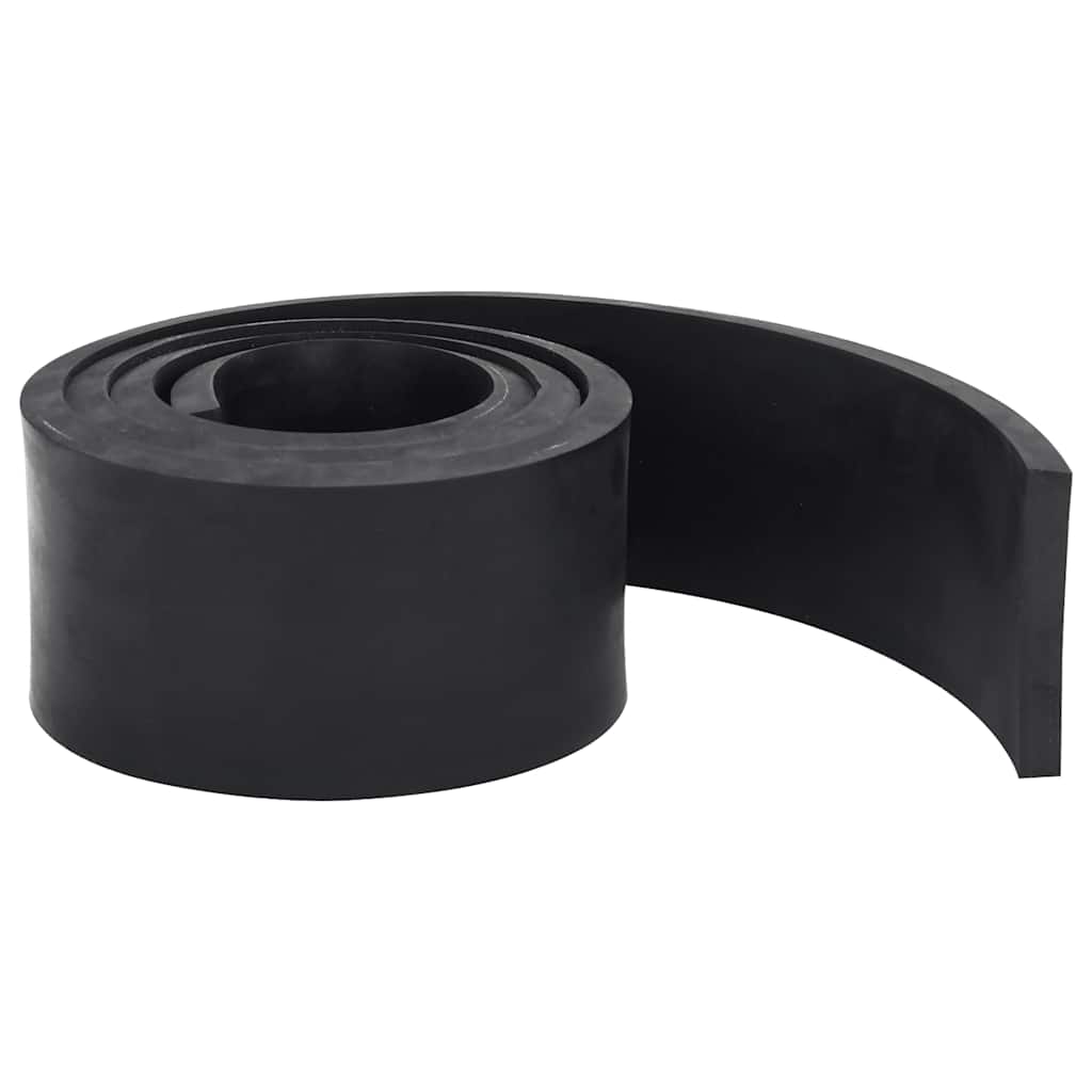 Gumeni rub za snježni plug crni 180x8x1 cm