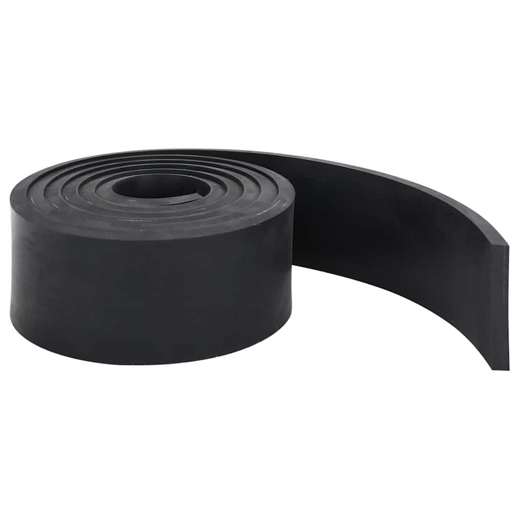 Gumeni rub za snježni plug crni 250x8x1 cm
