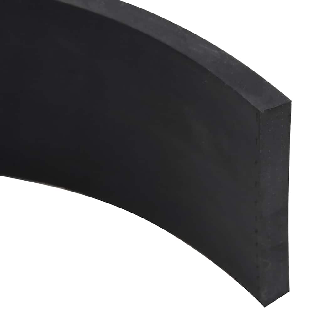 Gumeni rub za snježni plug crni 250x8x1 cm