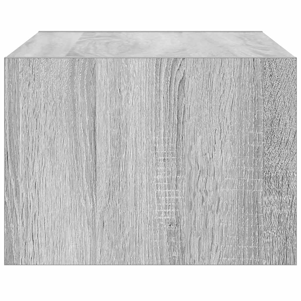 TV ormarić s LED svjetlima boja hrasta sonome 75x35,5x25 cm