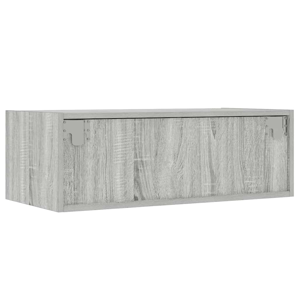 TV ormarić s LED svjetlima boja hrasta sonome 75x35,5x25 cm