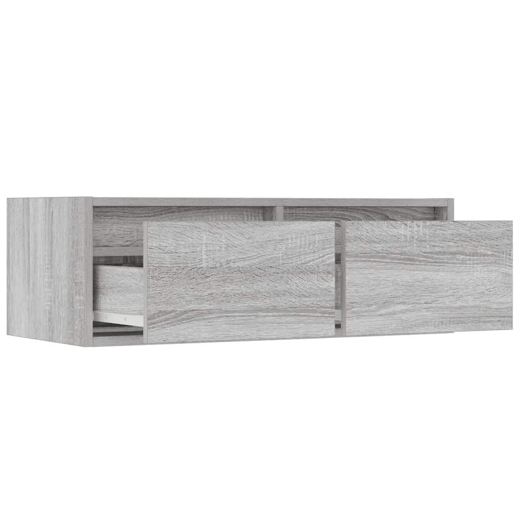TV ormarić s LED svjetlima boja hrasta sonome 75x35,5x25 cm