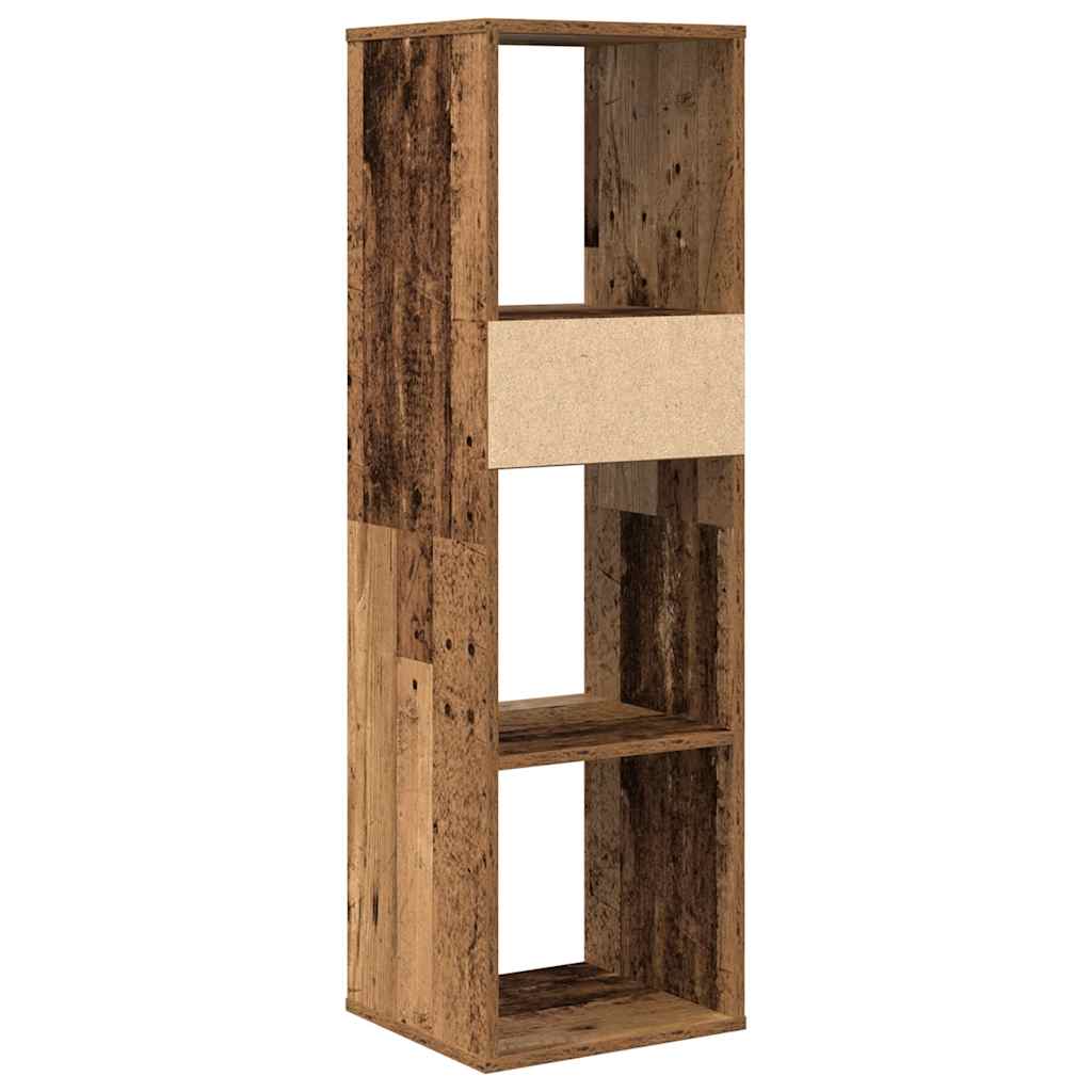 Ormarić za knjige boja drva 34x31x112 cm konstruirano drvo