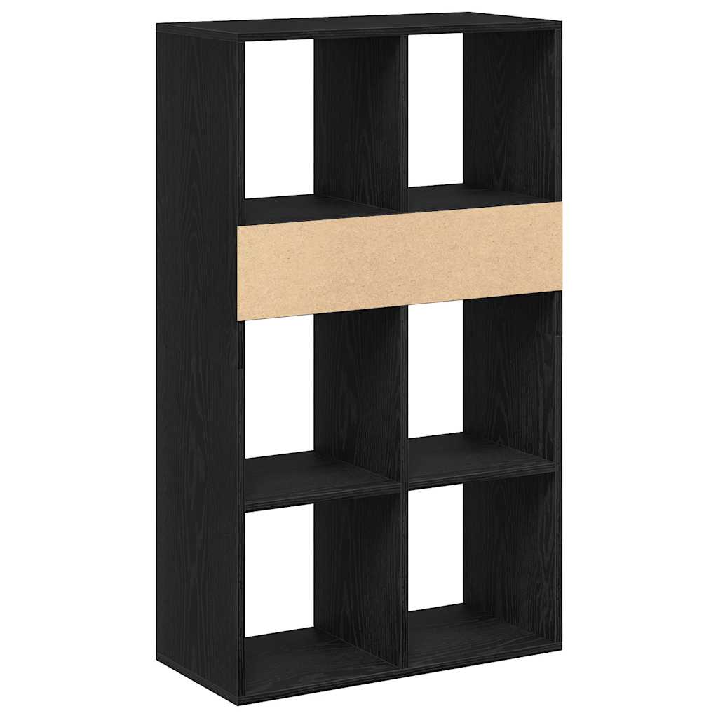 Ormarić za knjige crni 66x31x112 cm od konstruiranog drva