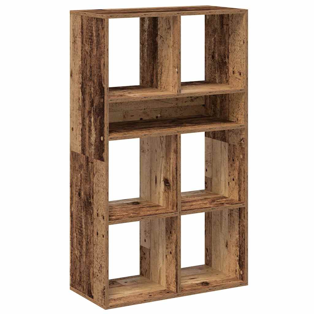Ormarić za knjige boja drva 66x31x112 cm konstruirano drvo