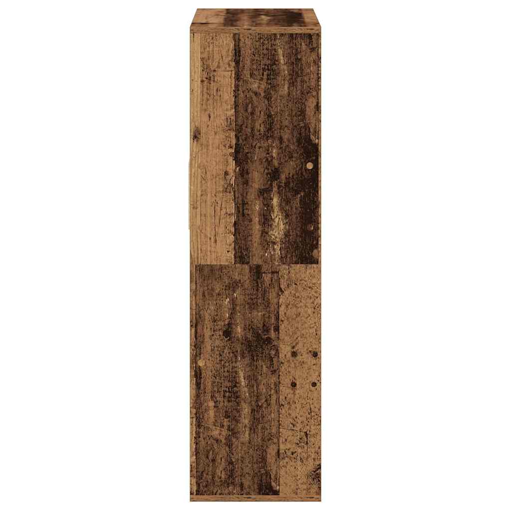 Ormarić za knjige boja drva 66x31x112 cm konstruirano drvo