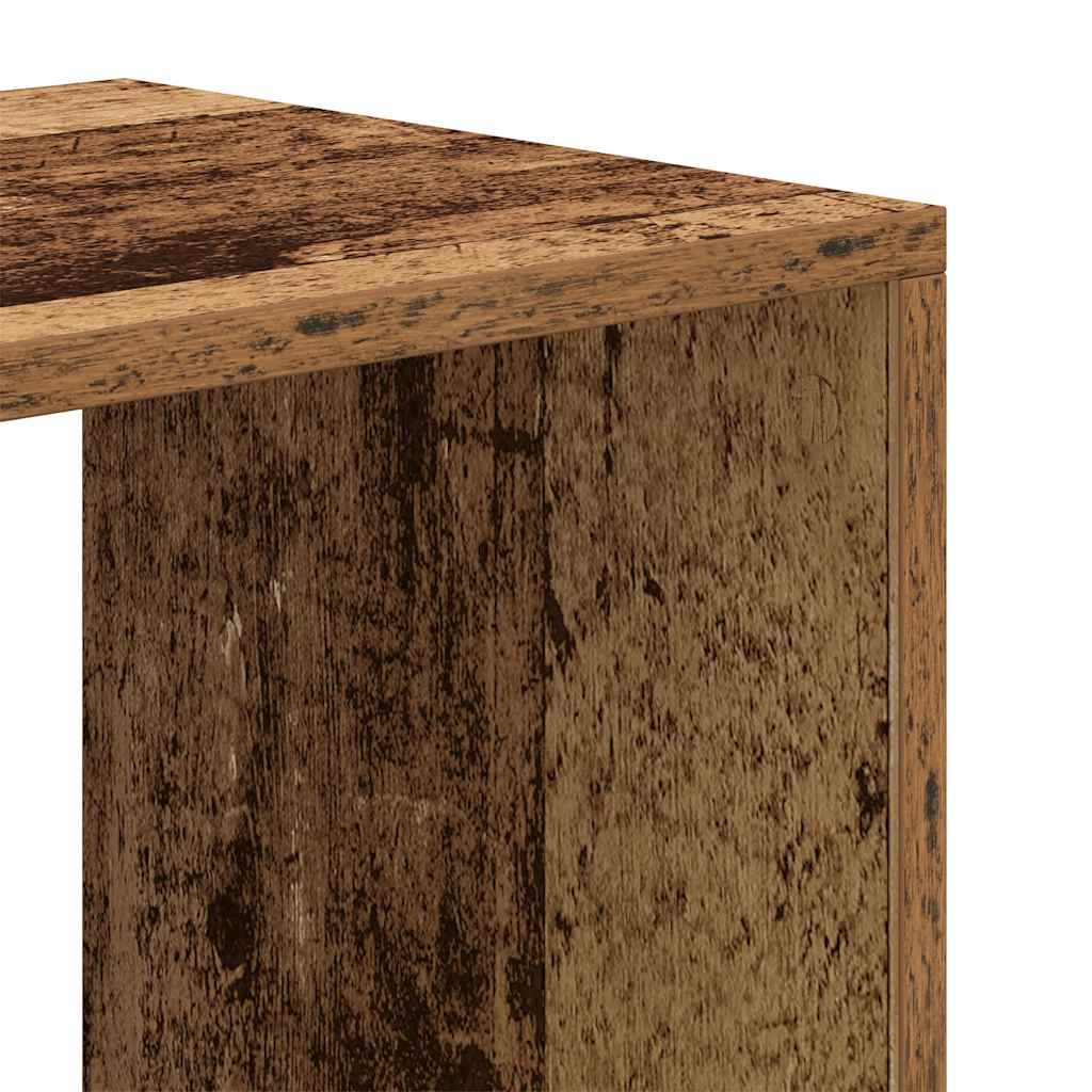 Ormarić za knjige boja drva 66x31x112 cm konstruirano drvo