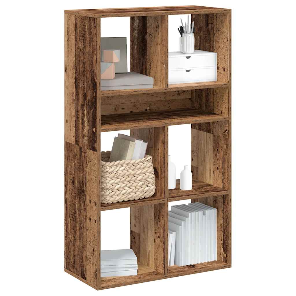 Ormarić za knjige boja drva 66x31x112 cm konstruirano drvo