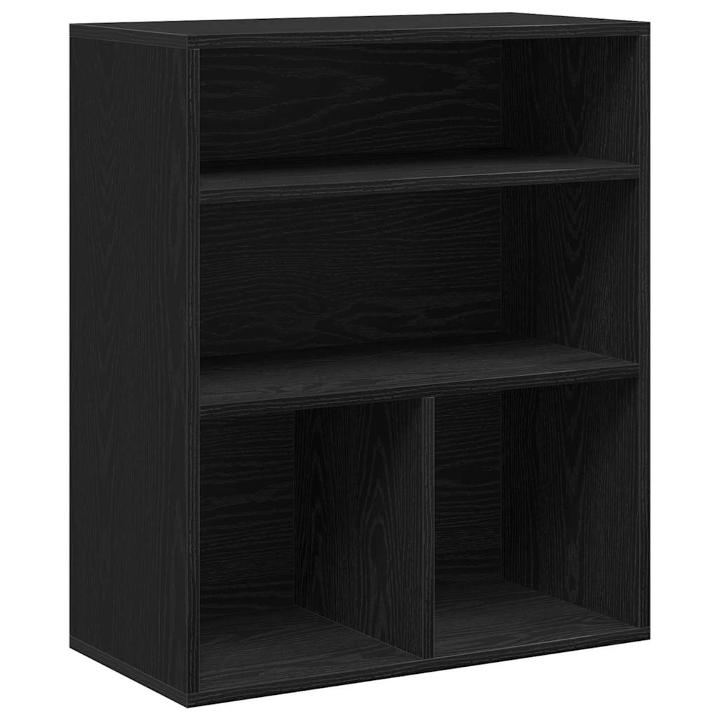 Ormarić za knjige crni 60x30x71,5 cm konstruirano drvo
