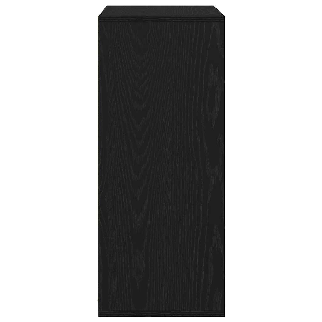 Ormarić za knjige crni 60x30x71,5 cm konstruirano drvo