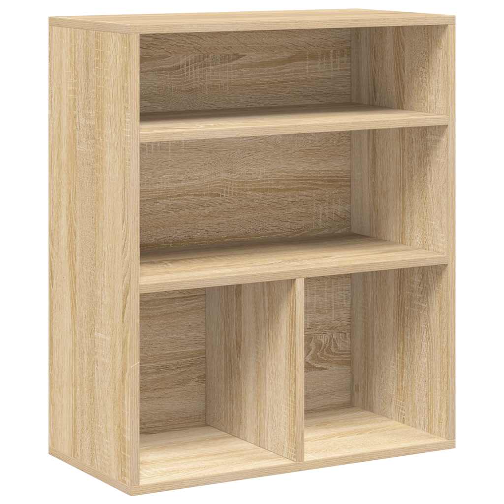 Ormarić za knjige boja hrasta 60x30x71,5 cm konstruirano drvo