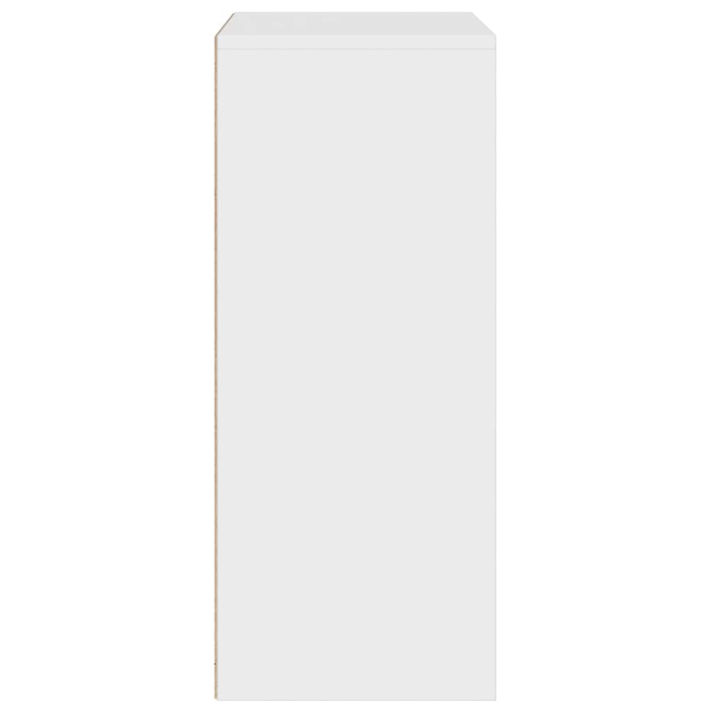 Ormarić za knjige bijeli 60x30x71,5 cm konstruirano drvo