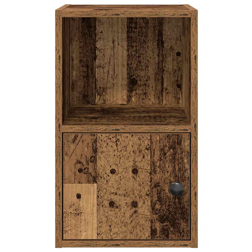 Regal za knjige boja starog drva 31x24x52 cm konstruirano drvo