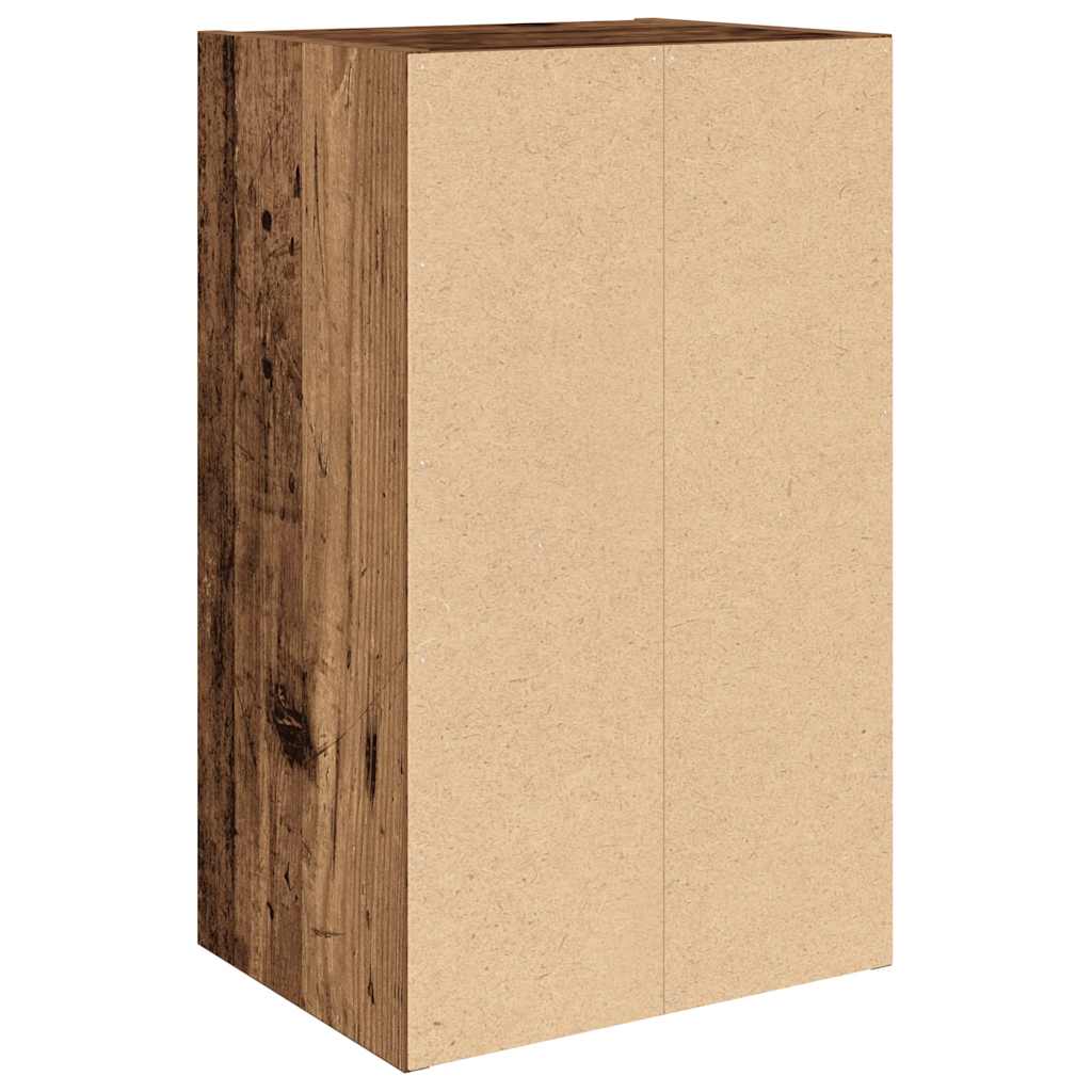 Regal za knjige boja starog drva 31x24x52 cm konstruirano drvo