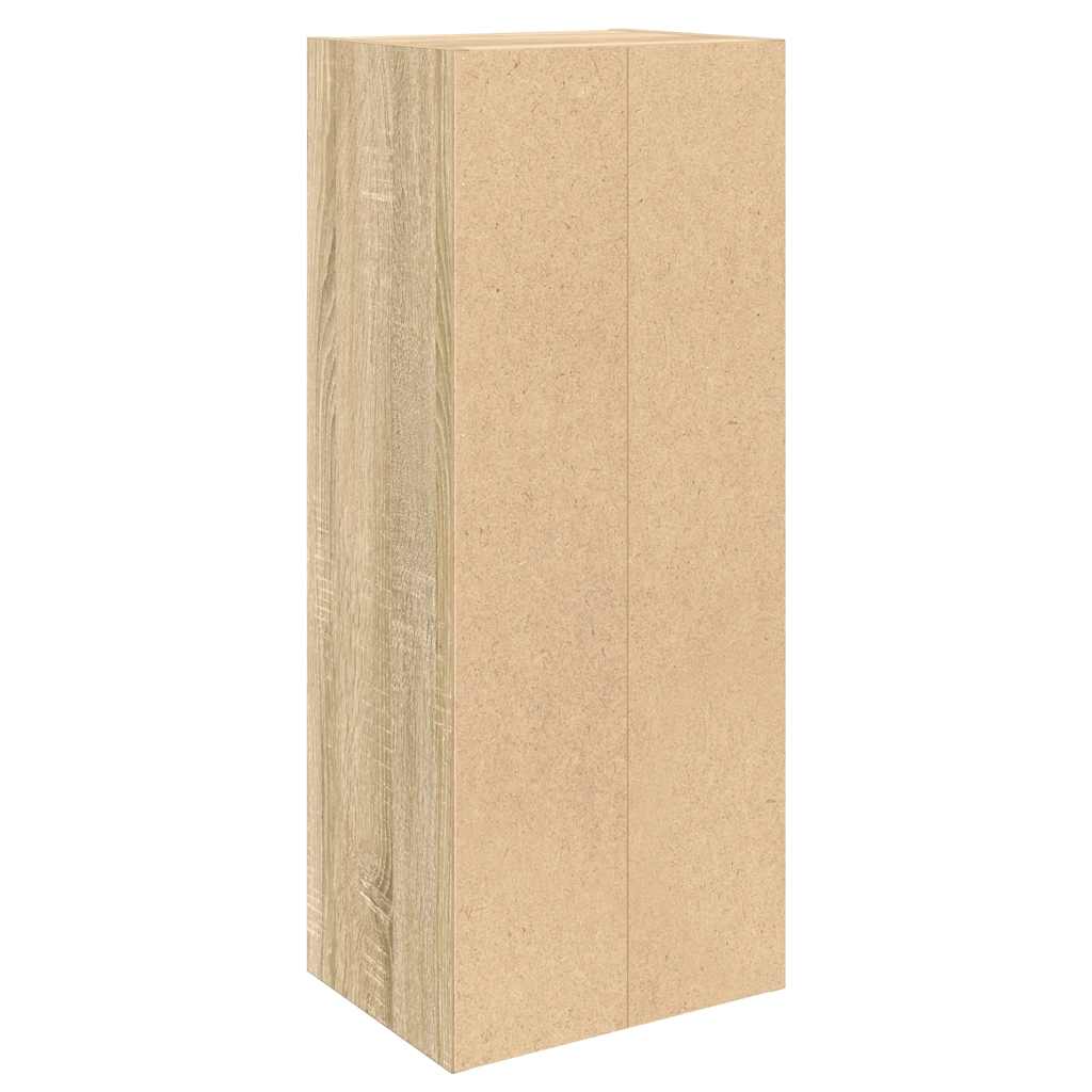 Regal za knjige boja hrasta 31x24x77 cm od konstruiranog drva
