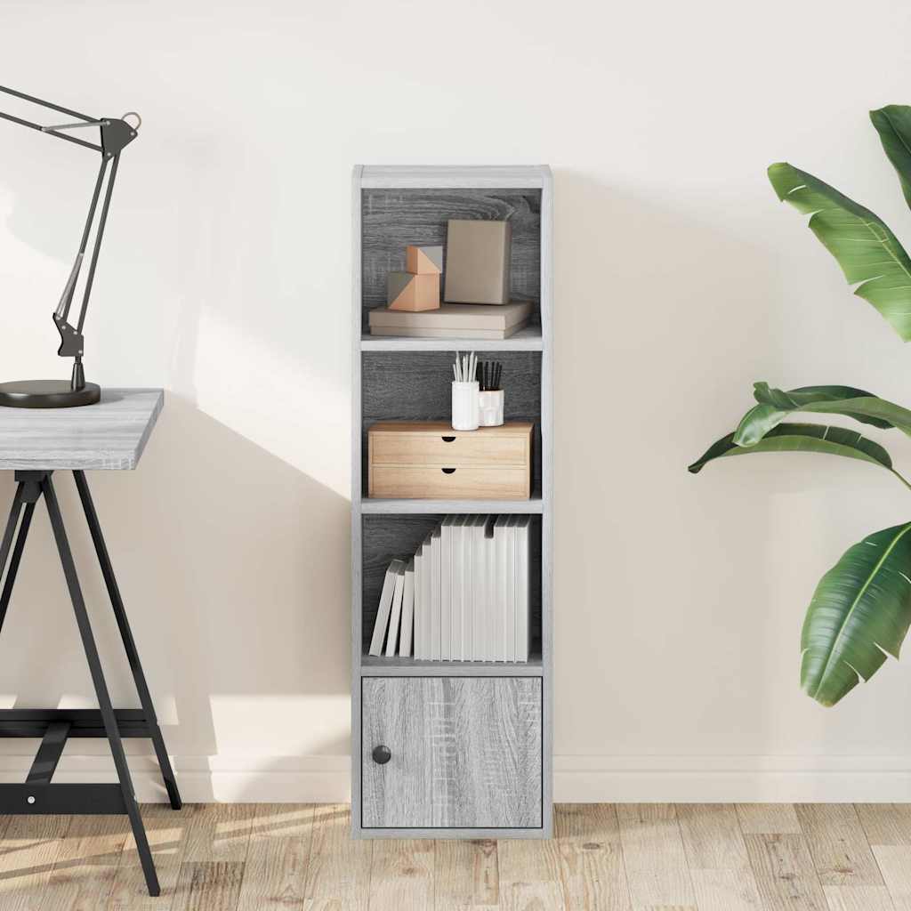 Regal za knjige boja hrasta 31x24x102 cm konstruirano drvo