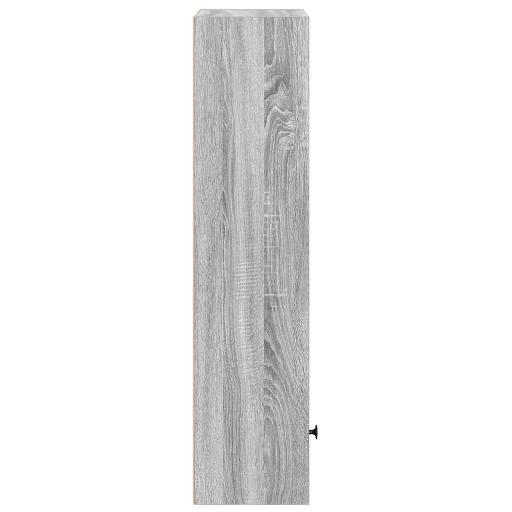 Regal za knjige boja hrasta 31x24x102 cm konstruirano drvo