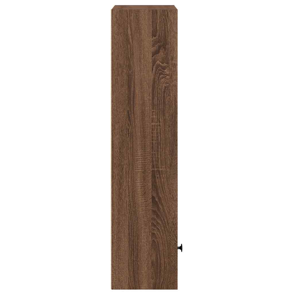 Regal za knjige boja hrasta 31x24x102 cm od konstruiranog drva