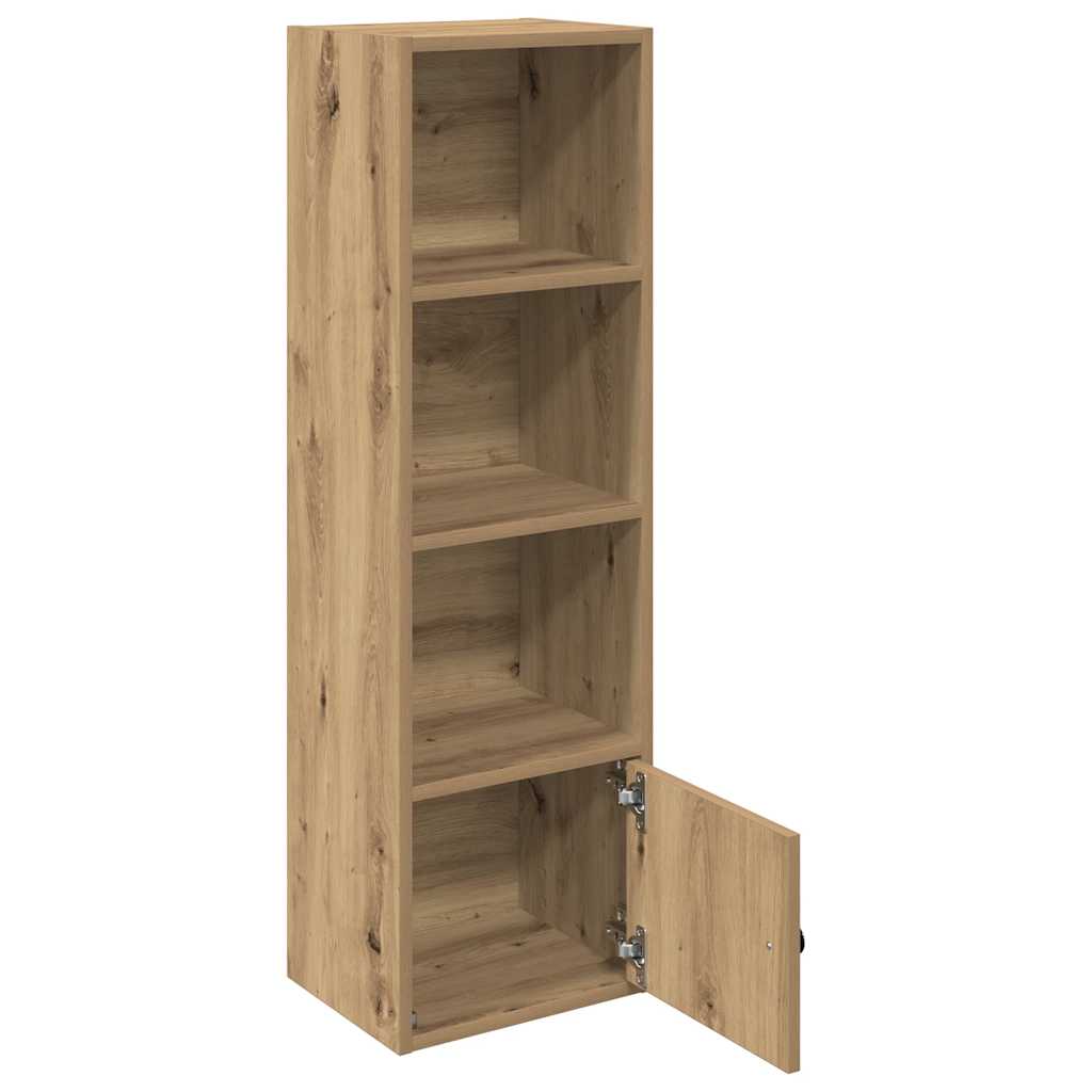 Regal za knjige boja hrasta 31x24x102 cm konstruirano drvo