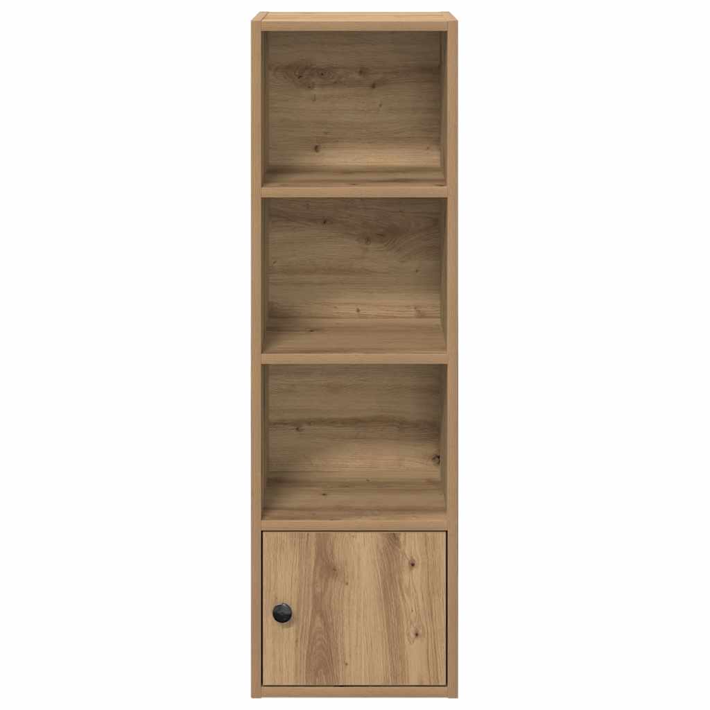 Regal za knjige boja hrasta 31x24x102 cm konstruirano drvo