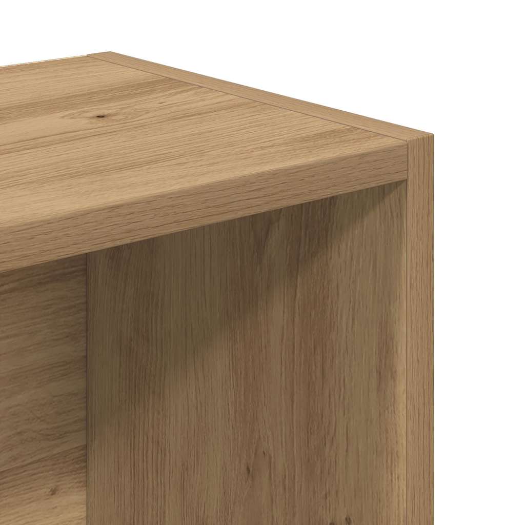 Regal za knjige boja hrasta 31x24x102 cm konstruirano drvo