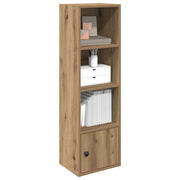 Regal za knjige boja hrasta 31x24x102 cm konstruirano drvo