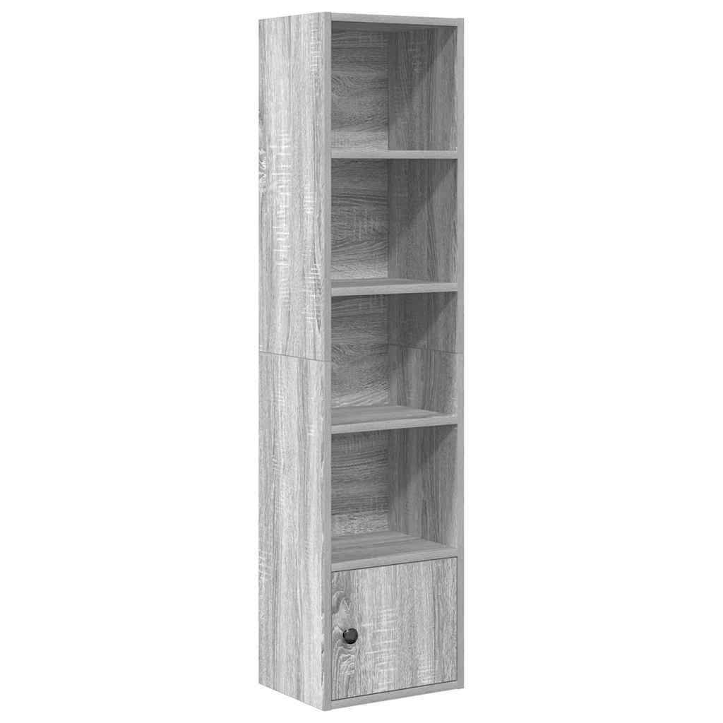 Regal za knjige boja hrasta 31x24x127 cm konstruirano drvo