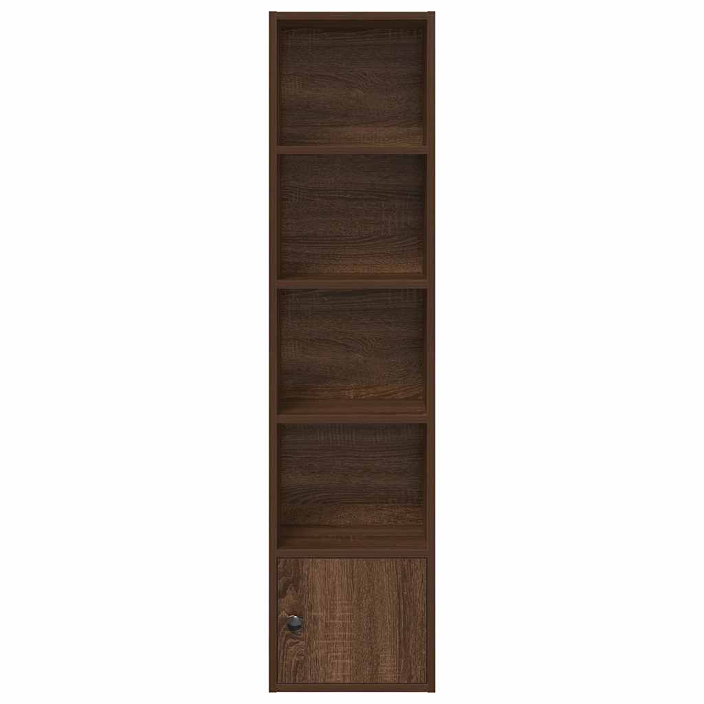Regal za knjige boja hrasta 31x24x127 cm konstruirano drvo