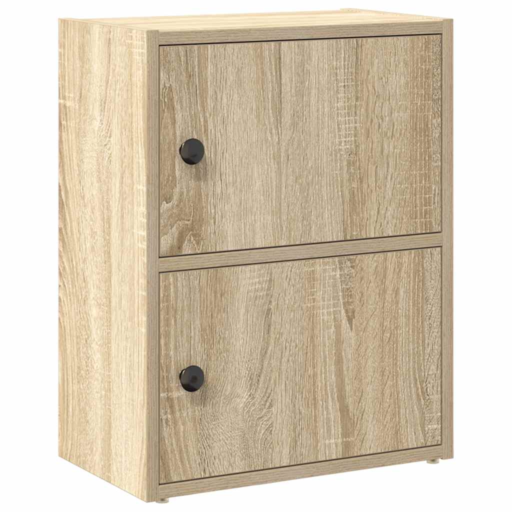 Regal za knjige boja hrasta 40x24x52 cm od konstruiranog drva