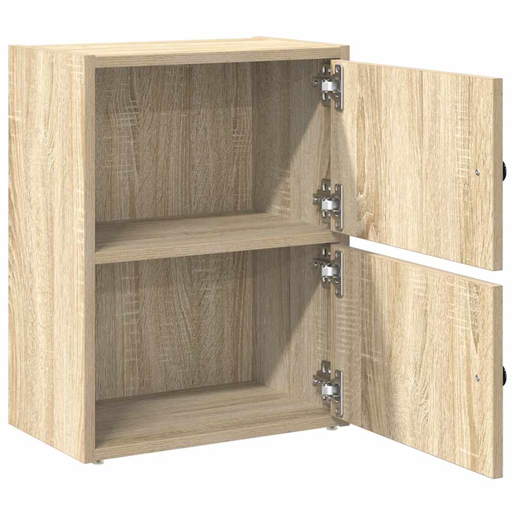 Regal za knjige boja hrasta 40x24x52 cm od konstruiranog drva