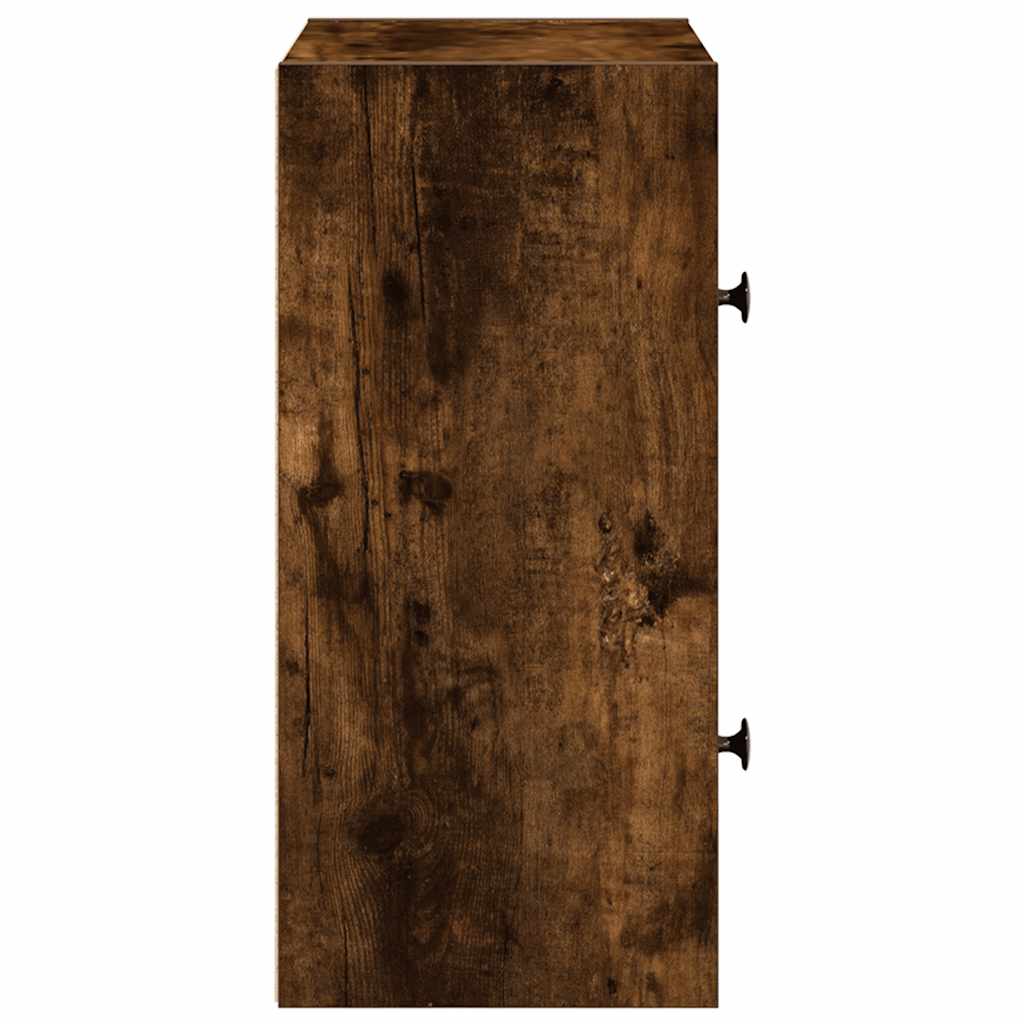 Regal za knjige boja hrasta 40x24x52 cm od konstruiranog drva