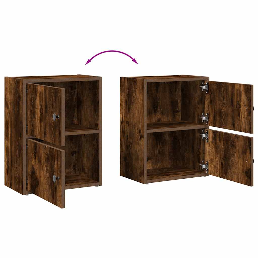 Regal za knjige boja hrasta 40x24x52 cm od konstruiranog drva