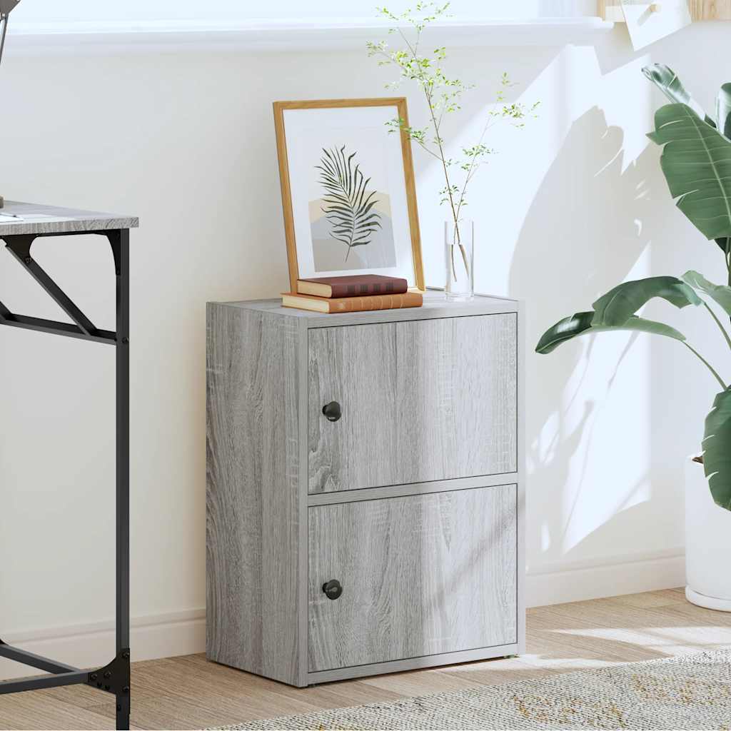 Regal za knjige boja hrasta 40x24x52 cm konstruirano drvo