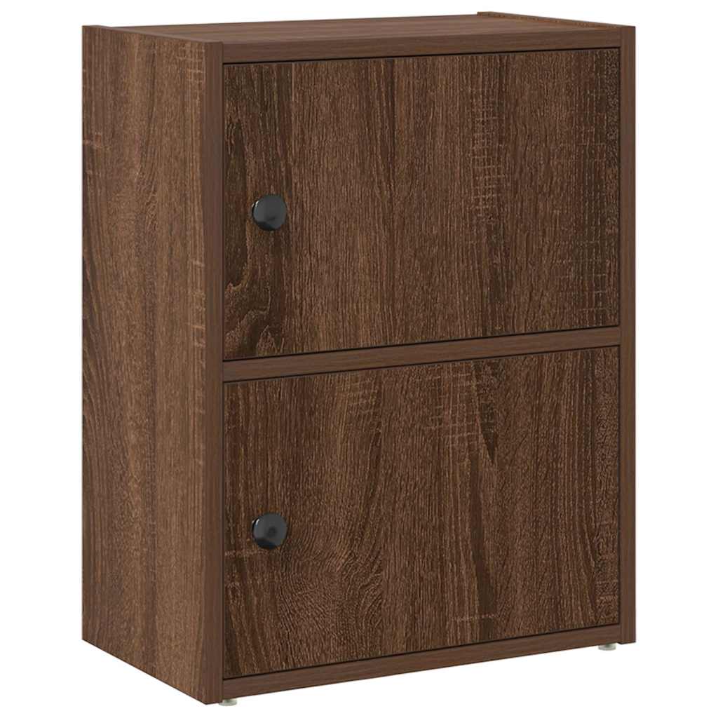Regal za knjige boja hrasta 40x24x52 cm konstruirano drvo