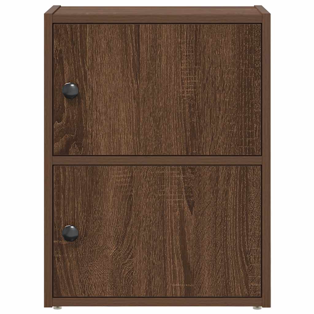 Regal za knjige boja hrasta 40x24x52 cm konstruirano drvo