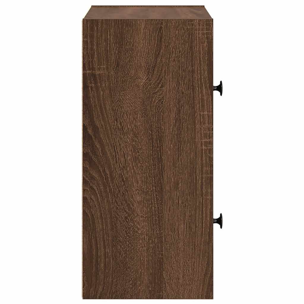 Regal za knjige boja hrasta 40x24x52 cm konstruirano drvo