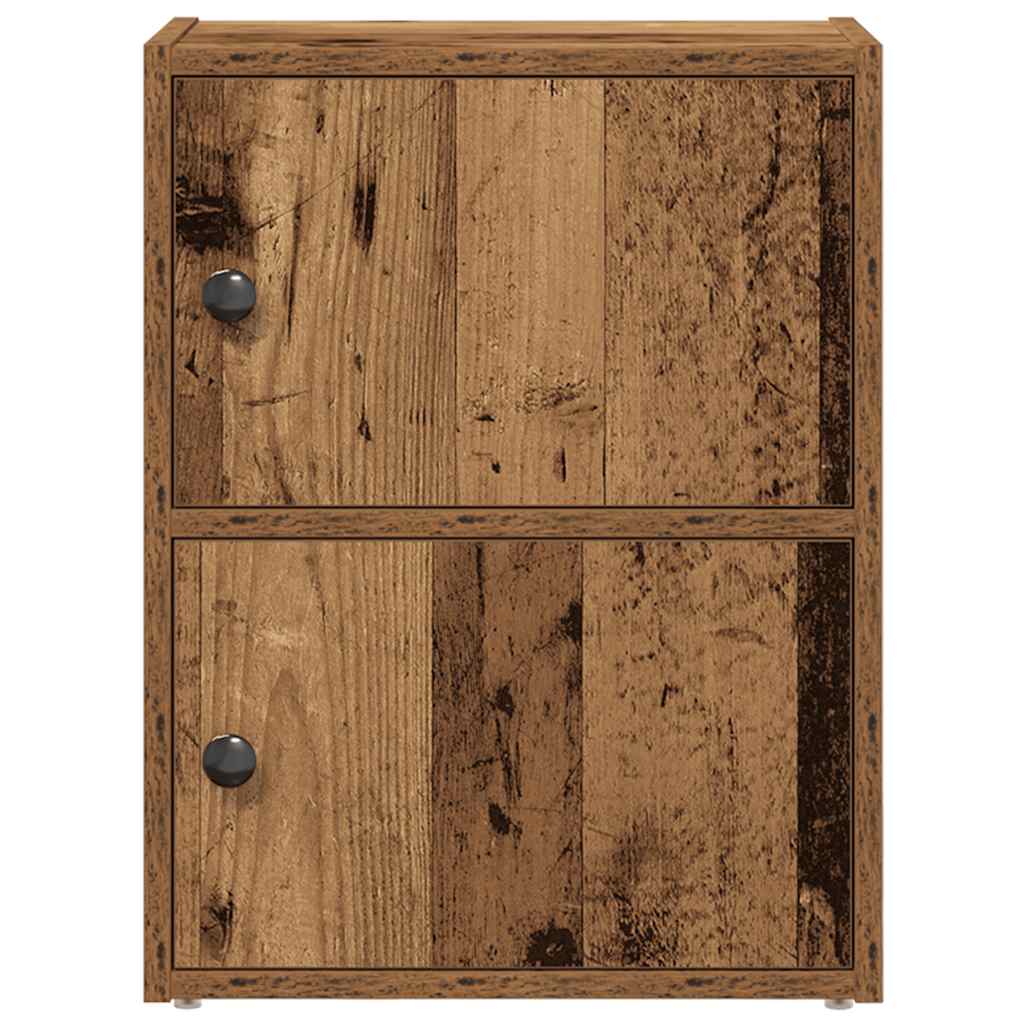 Regal za knjige boja starog drva 40x24x52 cm konstruirano drvo