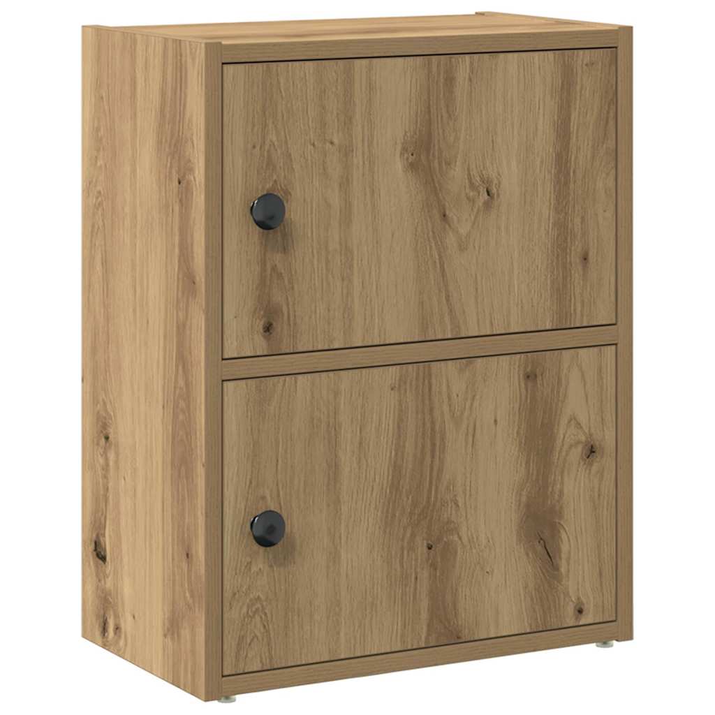 Regal za knjige boja hrasta 40x24x52 cm konstruirano drvo