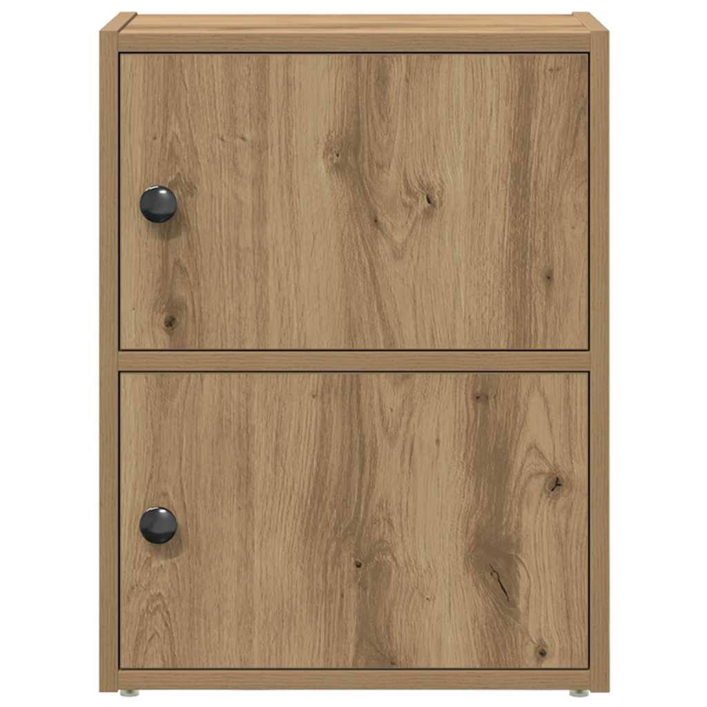 Regal za knjige boja hrasta 40x24x52 cm konstruirano drvo